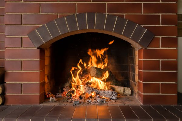 Brick Fireplace Installation in Louisville