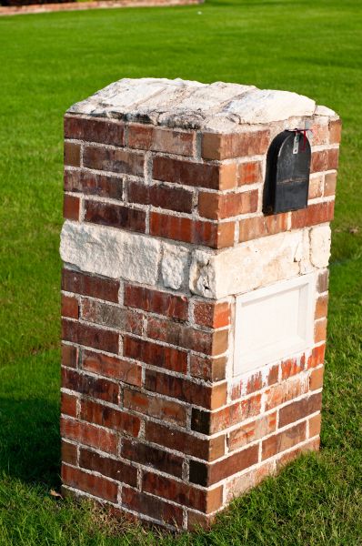 Brick Mailbox Installation in Louisville