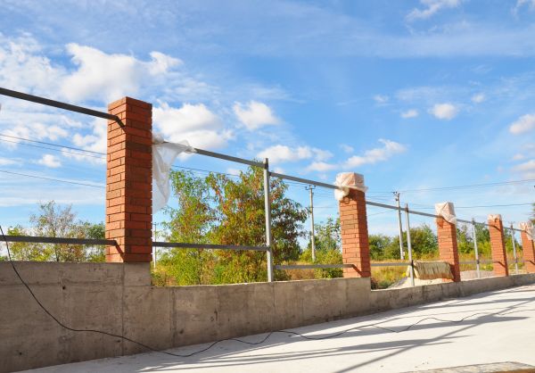 Brick Pillar Installation in Louisville
